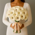 Герберы кремовые